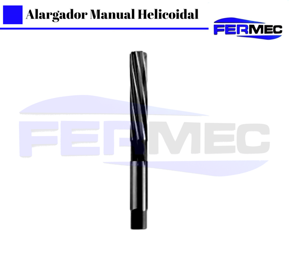 Alargador Manual Haste Cilíndrica Corte Helicoidal