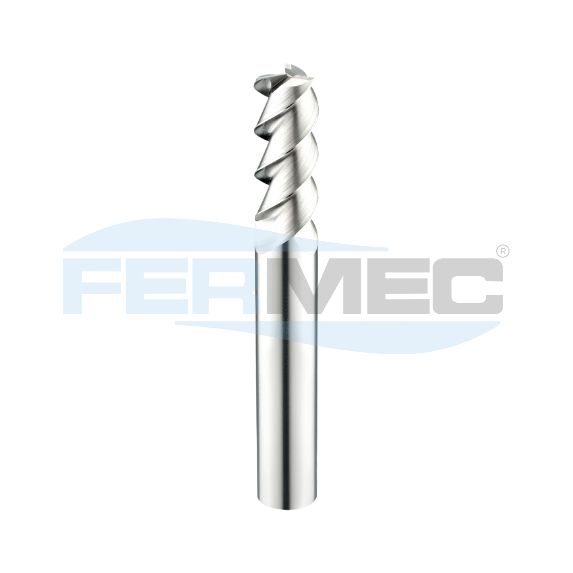 Fresa Topo Metal Duro Alumínio 3C