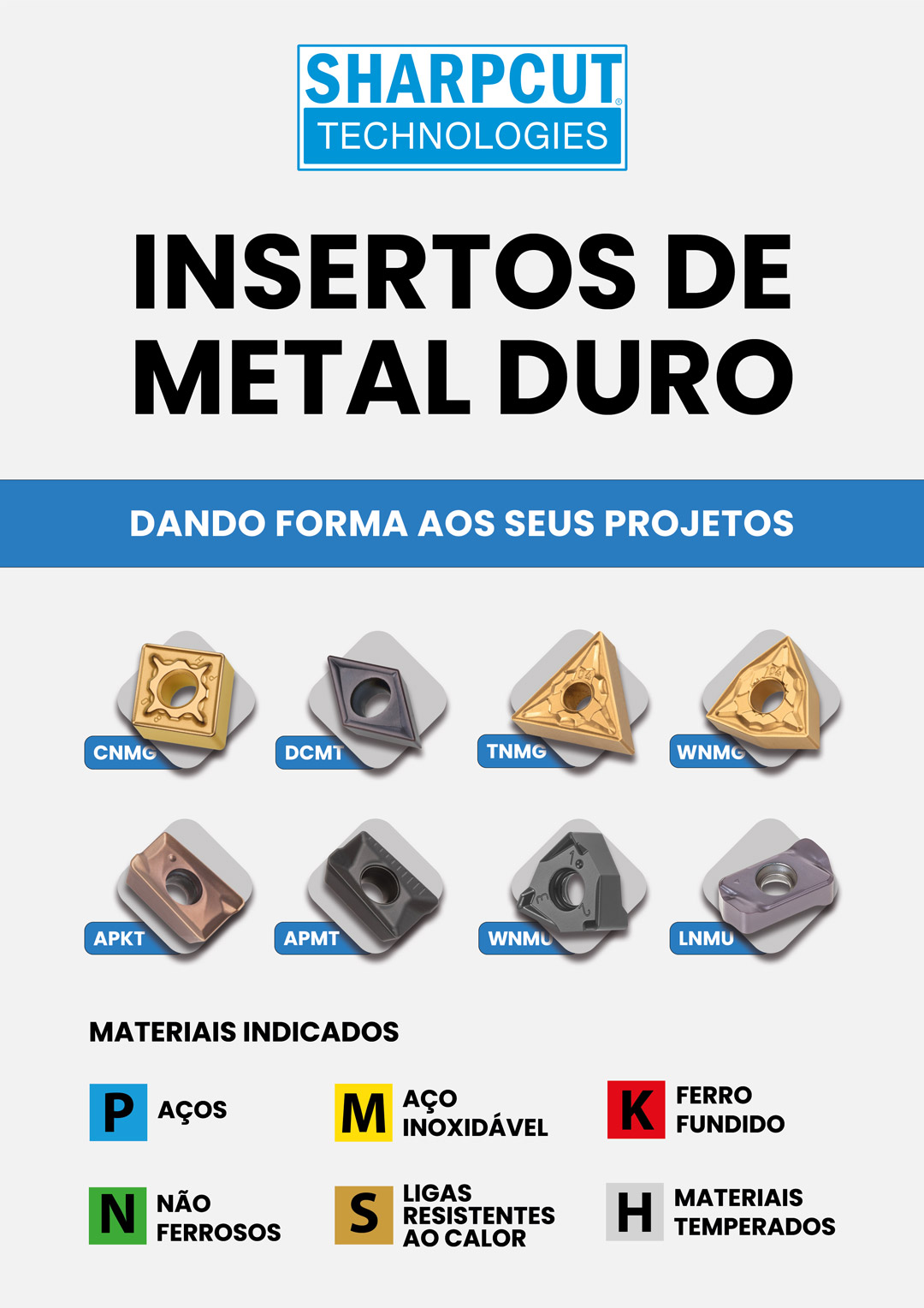 INSERTOS DE METAL DURO